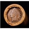 Image 3 : Mixed small cents 1c orig shotgun roll, 1917-d Wheat Cent, 1898 Indian Cent other end, Brinks Wrappe