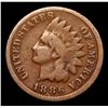 Image 2 : 1886 Ty I Indian Cent 1c Grades vg+