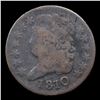 Image 2 : 1810 Classic Head half cent 1/2c Grades f+