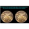 1976 Seal of the Grand Lodge New Jersey American Revolution Bicentennial Observance Medal