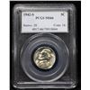 Image 2 : PCGS 1942-s Jefferson Nickel 5c Graded ms66 By PCGS