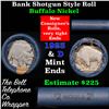 Image 1 : Buffalo Nickel Shotgun Roll in Old Bank Style 'Bell Telephone'  Wrapper 1923 & D Mint Ends