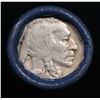 Image 2 : Buffalo Nickel Shotgun Roll in Old Bank Style 'Bell Telephone'  Wrapper 1920 & S Mint Ends