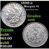 Image 1 : 1890-o Morgan Dollar $1 Grades Select AU