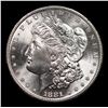 Image 2 : 1881-s Morgan Dollar $1 Grades GEM+ Unc