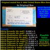 Image 1 : In Original Shipping Box, Never Open! 5x 1984 United States Mint Set in Original Government Packagin