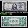 1935A $1 Blue Seal Silver Certificate  FR-1608 Grades vf+
