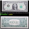 Image 1 : 1963B $1 'Barr Note' Federal Reserve Note (Richmond, VA) FR-1902E Grades Gem CU