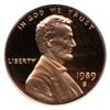 Image 1 : 1989S PROOF Lincoln Cent Coin Graded PCGS PR69 DCAM Red (COI-4293)