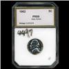 Image 2 : 1962 Jefferson Nickel PROOF Graded PR69 DCAM (COI-4497)