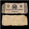 Image 1 : 1863 Confederate Dollar Scarce Issue Circulated (COI-4569)