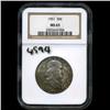 Image 2 : 1951 Franklin Half NGC MS65 Great Toning (COI-4594)