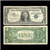 Image 1 : 1957A $1 Silver Certificate Star Note Circulated RARE (COI-4700)