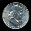 Image 1 : 1954D FBL Uncirculated Franklin Half Coin (COI-930)