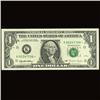 Image 1 : 1995 Rare $1 Fed Reserve Star Note Unc Dallas   (COI-992)