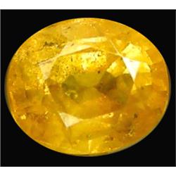 1.25ct Oval Cut Top AAA Yellow Sapphire VS (GEM-10944)