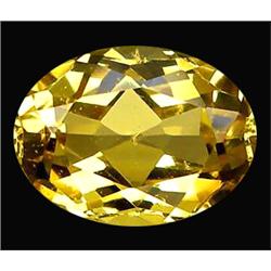 1.22ct Top AAA Oval Yellow Beryl Tanzania VS (GEM-10945)