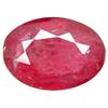 Image 1 : 0.90ct Natural Red Ruby Oval Gemstone (GEM-11134)
