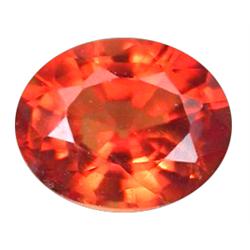 1.5ct Ravishing Orange Sapphire Oval VVS (GEM-11319)