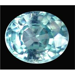 0.96ct Excellent Sea Foam Blue Zircon  VS (GEM-11325)