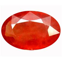 0.85ct  Natural Orange Sapphire Gemstone (GEM-12145)