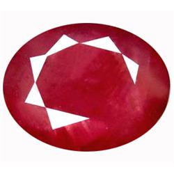 4.30ct Natural Red Ruby Oval Gemstone (GEM-12158)