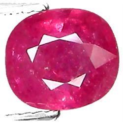1.75Ct Top AAA Pink Red Ruby Mogok Cushion Cut  (GEM-12209)