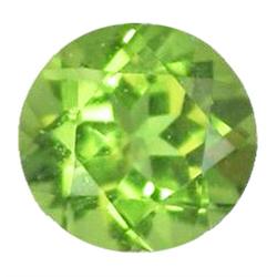 0.91ct Excellent  Green Peridot Mozambique  VS (GEM-12302)