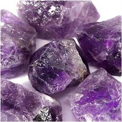 389.00ct 6 Piece Rough Purple Amethyst (GEM-12350)