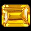 Image 1 : 7.80ct Captivating Octagon Golden Yellow Citrine FLAWLESS (GEM-12352)