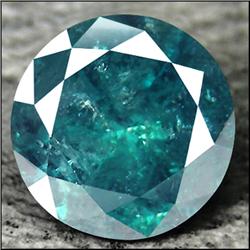 0.15ct. Dazzling Blue Diamond Round Cut (GMR-0148)