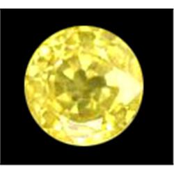 .55Ct Round Cut Yellow Sapphire Vs (GMR-0392)