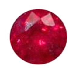 1.1Ct.Round 6mm Top Blood Red Madagascar Ruby Aaa (GMR-0394)