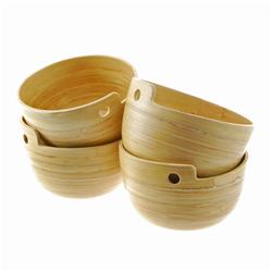 Stacking Spun Bamboo Sushi Bowls (DEC-172)