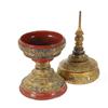 Image 2 : Antique Buddhist Temple Offering Chalice (ANT-098)