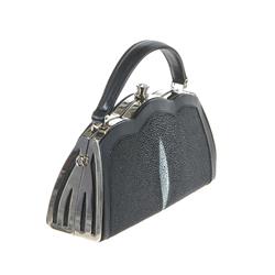 Ladies Stingray Hide Handbag Purse (ACT-056)