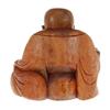 Image 3 : Hand Carved Mahogany Buddha (CLB-343)