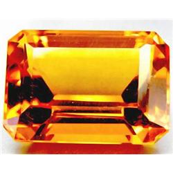 15.75ct Rare VVS Citrine Golden Orange RETAIL $1700 (GEM-0586)