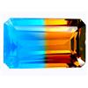 Image 1 : 20.25ct Fantastic Octagon Bi Color Citrine FLAWLESS (GEM-11034)