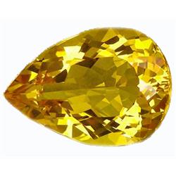 21.10ct   Gorgeous Pear  Golden Yellow Citrine (GEM-12691)