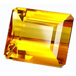 25.35ct   Imperial  Emerald Madeira Citrine (GEM-12731)
