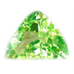 25.65ct Trillion Green Gold AAA Quartz (GEM-12955)