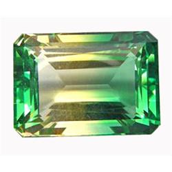 20.41ct Beautiful Emerald Cut Yellow Green Citrine (GEM-13012)