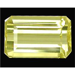 20.90ct Superior Emerald Yellow Citrine FLAWLESS (GEM-13238)