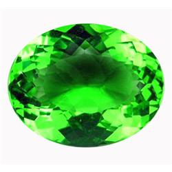 33.20ct Ravishing Sweet Green Amethyst Oval  Gem  (GEM-14071)