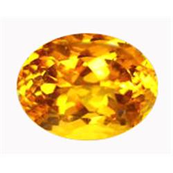 18ct Awesome Oval Gloden Yellow Citrine Brazil (GEM-14227B)