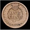 Image 3 : 1863 Indian Cent 1c Grades f+