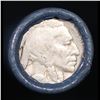Image 2 : Buffalo Nickel Shotgun Roll in Old Bank Style 'Bell Telephone'  Wrapper 1927 & S Mint Ends.