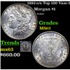 Image 1 : 1882-o/s Top 100 Morgan Dollar Vam-5 $1 Grades Select Unc