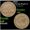 Image 1 : 1857 Flying Eagle Cent 1c Grades vg, very good
